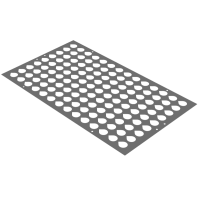 Cobot/HRP, 1" - 2" Ø Fixed Round Part Template (48-1/2" x 31-1/2" Table)