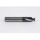 12mm Dia. Carbide Dovetail Cutter, 3 Flute, AlTiN Coated, 12mm Shank x 3.96mm LOC x 90° Included Angle, 0.25mm Radius
