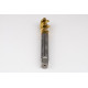 M20x2.5 M HSS-E Spiral Flute Tap, 16mm Shank x 25mm Thread Length, 2.5XD, Mod. Bottoming, 4 Flute, 6H, TiN Coated