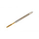 M2x0.4 M HSS-E Spiral Point Tap, 2.8mm Shank x 8mm Thread Length, 3XD, Plug, 3 Flute, 6H, TiN Coated