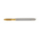 M4x0.7 M HSS-E Spiral Point Tap, 4.5mm Shank x 13mm Thread Length, 3XD, Plug, 3 Flute, 6H, TiN Coated
