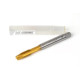 M10x1.5 M HSS-E Spiral Point Tap, 10mm Shank x 22mm Thread Length, 3XD, Plug, 3 Flute, 6H, TiN Coated