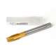 M14x2.0 M HSS-E Spiral Point Tap, 11mm Shank x 26mm Thread Length, 3XD, Plug, 3 Flute, 6H, TiN Coated