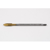 Мітчик M4x0.5 MF HSS-E зі спіральним кінчиком, хвостовик 2.8 мм x довжина різьби 10 мм, 3XD, заглушка, 3 канавки, 6H, покриття TiN