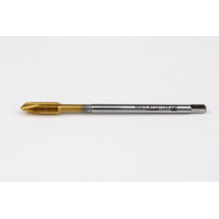 Мітчик M5x0.5 MF HSS-E зі спіральним кінчиком, хвостовик 3,5 мм x довжина різьби 11 мм, 3XD, заглушка, 3 канавки, 6H, покриття TiN