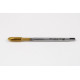 M5x0.5 MF HSS-E Spiral Point Tap, 3.5mm Shank x 11mm Thread Length, 3XD, Plug, 3 Flute, 6H, TiN Coated