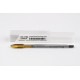M5x0.5 MF HSS-E Spiral Point Tap, 3.5mm Shank x 11mm Thread Length, 3XD, Plug, 3 Flute, 6H, TiN Coated