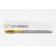M6x0.75 MF HSS-E Spiral Point Tap, 4.5mm Shank x 13mm Thread Length, 3XD, Plug, 3 Flute, 6H, TiN Coated