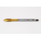 M7x0.75 MF HSS-E Spiral Point Tap, 5.5mm Shank x 14mm Thread Length, 3XD, Plug, 3 Flute, 6H, TiN Coated