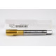 M14x1.5 MF HSS-E Spiral Point Tap, 11mm Shank x 22mm Thread Length, 3XD, Plug, 3 Flute, 6H, TiN Coated