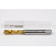 M10x1.5 M HSS-E Spiral Flute Tap, 10mm Shank x 15mm Thread Length, 2.5XD, Mod. Bottoming, 3 Flute, 6H, TiN Coated