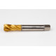 M20x1.5 MF HSS-E Spiral Flute Tap, 16mm Shank x 17mm Thread Length, 2.5XD, Mod. Bottoming, 4 Flute, 6H, TiN Coated