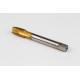 M14x1.5 MF HSS-E Spiral Point Tap, 11mm Shank x 22mm Thread Length, 3XD, Plug, 3 Flute, 6H, TiN Coated