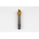 M14x1.5 MF HSS-E Spiral Point Tap, 11mm Shank x 22mm Thread Length, 3XD, Plug, 3 Flute, 6H, TiN Coated