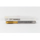 M7x1.0 M HSS-E Spiral Point Tap, 7mm Shank x 17mm Thread Length, 3XD, Plug, 3 Flute, 6H, TiN Coated