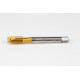 M14x2.0 M HSS-E Spiral Point Tap, 11mm Shank x 26mm Thread Length, 3XD, Plug, 3 Flute, 6H, TiN Coated