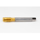 M20x2.5 M HSS-E Spiral Point Tap, 16mm Shank x 32mm Thread Length, 3XD, Plug, 4 Flute, 6H, TiN Coated