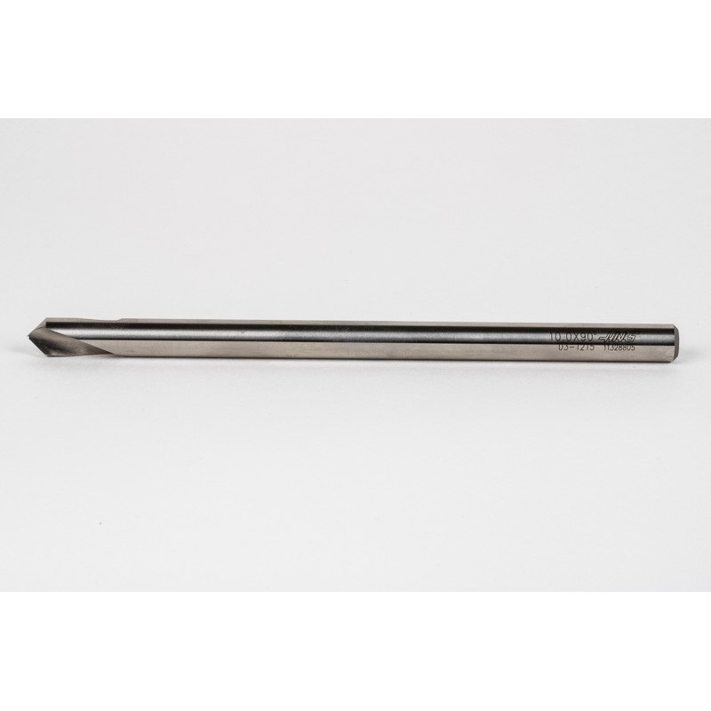 10mm Ø Cobalt Spot Drill, 10mm Shank x 90° Point Angle, 2 Flute, Uncoated