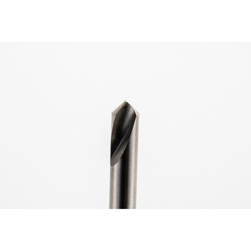 10mm Ø Cobalt Spot Drill, 10mm Shank x 90° Point Angle, 2 Flute, Uncoated