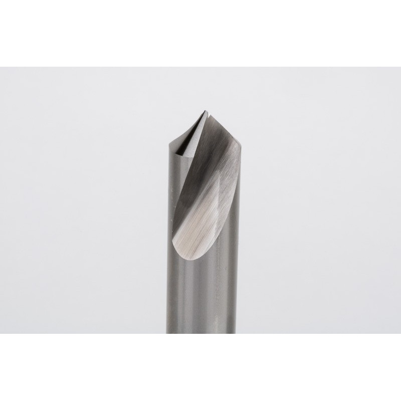 20mm Ø Cobalt Spot Drill, 20mm Shank x 90° Point Angle, 2 Flute, Uncoated