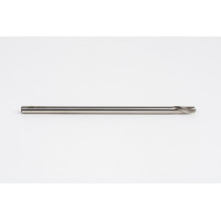 Кобальтове точкове свердло Ø 6 мм, хвостовик 6 мм з кутом вістря 120°, 2 канавки, без покриття