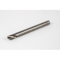 Кобальтове точкове свердло Ø 12 мм, хвостовик 12 мм з кутом вістря 120°, 2 канавки, без покриття