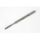 M2x0.4 M HSS-E Spiral Flute Tap, 2.8mm Shank x 8mm Thread Length, 2.5XD, Mod. Bottoming, 2 Flute, 6H, Uncoated
