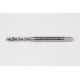 M3.5x0.6 M HSS-E Spiral Flute Tap, 4mm Shank x 7mm Thread Length, 2.5XD, Mod. Bottoming, 2 Flute, 6H, Uncoated
