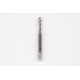 M3.5x0.6 M HSS-E Spiral Flute Tap, 4mm Shank x 7mm Thread Length, 2.5XD, Mod. Bottoming, 2 Flute, 6H, Uncoated