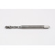 M4x0.7 M HSS-E Spiral Flute Tap, 4.5mm Shank x 7mm Thread Length, 2.5XD, Mod. Bottoming, 2 Flute, 6H, Uncoated