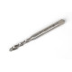 M5x0.8 M HSS-E Spiral Flute Tap, 6mm Shank x 8mm Thread Length, 2.5XD, Mod. Bottoming, 2 Flute, 6H, Uncoated