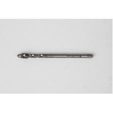 M7x1.0 M HSS-E Spiral Flute Tap, 7mm Shank x 10mm Thread Length, 2.5XD, Mod. Bottoming, 2 Flute, 6H, Uncoated