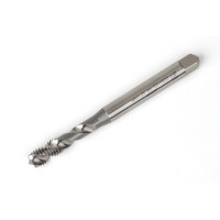 Мітчик M8x1.25 M HSS-E зі спіральною канавкою, хвостовик 8 мм x довжина різьби 13 мм, 2.5XD, модифіковане нижнє різьблення, 2 канавки, 6H, без покриття