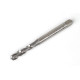 M8x1.25 M HSS-E Spiral Flute Tap, 8mm Shank x 13mm Thread Length, 2.5XD, Mod. Bottoming, 2 Flute, 6H, Uncoated