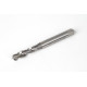 M10x1.5 M HSS-E Spiral Flute Tap, 10mm Shank x 15mm Thread Length, 2.5XD, Mod. Bottoming, 2 Flute, 6H, Uncoated