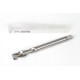 M12x1.75 M HSS-E Spiral Flute Tap, 9mm Shank x 18mm Thread Length, 2.5XD, Mod. Bottoming, 2 Flute, 6H, Uncoated