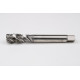 M18x2.5 M HSS-E Spiral Flute Tap, 14mm Shank x 25mm Thread Length, 2.5XD, Mod. Bottoming, 3 Flute, 6H, Uncoated