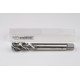 M18x2.5 M HSS-E Spiral Flute Tap, 14mm Shank x 25mm Thread Length, 2.5XD, Mod. Bottoming, 3 Flute, 6H, Uncoated