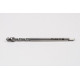 M4x0.5 MF HSS-E Spiral Flute Tap, 2.8mm Shank x 5mm Thread Length, 2.5XD, Mod. Bottoming, 2 Flute, 6H, Uncoated