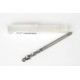 M6x0.75 MF HSS-E Spiral Flute Tap, 4.5mm Shank x 8mm Thread Length, 2.5XD, Mod. Bottoming, 2 Flute, 6H, Uncoated