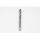M7x0.75 MF HSS-E Spiral Flute Tap, 5.5mm Shank x 10mm Thread Length, 2.5XD, Mod. Bottoming, 2 Flute, 6H, Uncoated