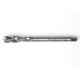 M10x1.25 MF HSS-E Spiral Flute Tap, 7mm Shank x 16mm Thread Length, 2.5XD, Mod. Bottoming, 2 Flute, 6H, Uncoated