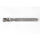 M12x1.5 MF HSS-E Spiral Flute Tap, 9mm Shank x 15mm Thread Length, 2.5XD, Mod. Bottoming, 2 Flute, 6H, Uncoated