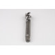 M18x1.5 MF HSS-E Spiral Flute Tap, 14mm Shank x 17mm Thread Length, 2.5XD, Mod. Bottoming, 3 Flute, 6H, Uncoated