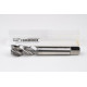 M18x1.5 MF HSS-E Spiral Flute Tap, 14mm Shank x 17mm Thread Length, 2.5XD, Mod. Bottoming, 3 Flute, 6H, Uncoated