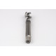 M20x1.5 MF HSS-E Spiral Flute Tap, 16mm Shank x 17mm Thread Length, 2.5XD, Mod. Bottoming, 3 Flute, 6H, Uncoated