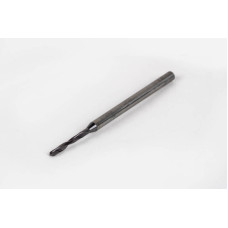 1.75mm Ø Carbide Drill, 3mm Shank x 140° Point Angle x 17° Helix, 3XD, 2 Flute, TiAlN Coated, GP