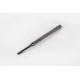 1.75mm Ø Carbide Drill, 3mm Shank x 140° Point Angle x 17° Helix, 3XD, 2 Flute, TiAlN Coated, GP
