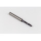 3.7mm Ø Carbide Drill, 6mm Shank x 140° Point Angle x 30° Helix, 3XD, 2 Flute, TiAlN Coated, GP