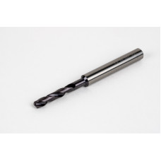 Твердосплавне свердло Ø 4 мм, хвостовик 6 мм x кут вістря 140° x спіраль 30°, 3XD, 2 канавки, покриття TiAlN, GP